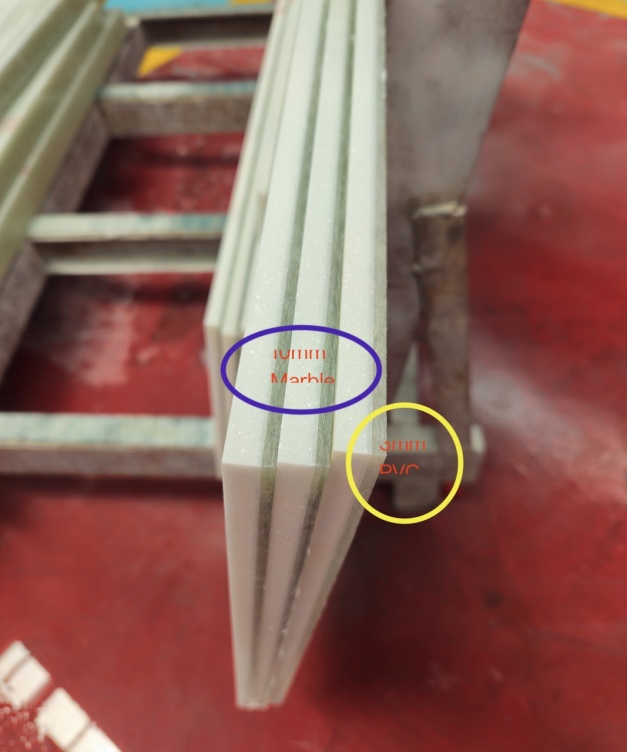 Advantages of 3mm PVC base plate for composite stone base plate