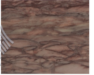 Cloud Red ultra-thin translucent slab - product photo