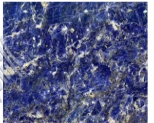 Bolivia Blue ultra-thin translucent slab - product photo
