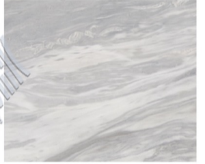 Cloudy White ultra-thin translucent slab - product photo