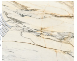 Calacatta gold ultra-thin translucent slab - product photo