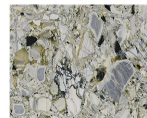 Misty green ultra-thin translucent slab - product photo