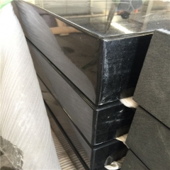 Chia Absolutely black granite for slabs
