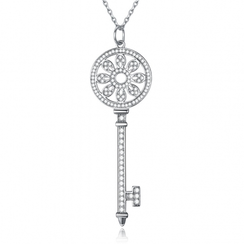 Wholesale necklaces/sterling silver necklaces/key necklaces
