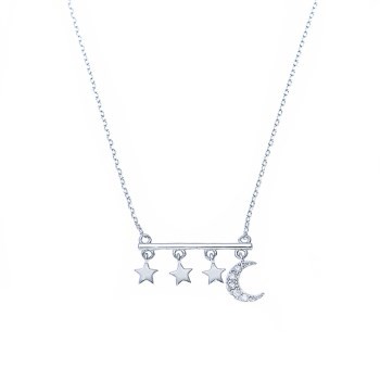 Wholesale necklaces/moon necklace/star necklace