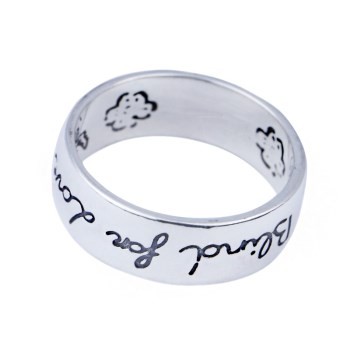 silver ring/engraved ring/wholesale ring