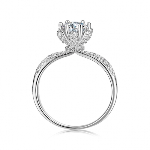 moissanite engagement ring/wedding ring/custom ring