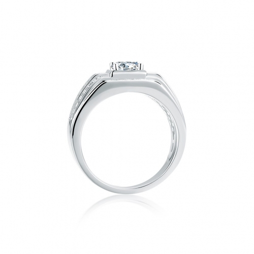 mens wedding ring/mens ring/moissanite engagement ring