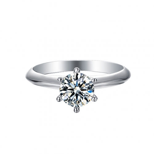 Fidget Ring/Moissanite Ring/Sterling Silver Ring