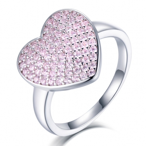 Ring For Women/Sterling Silver Ring/Heart Ring
