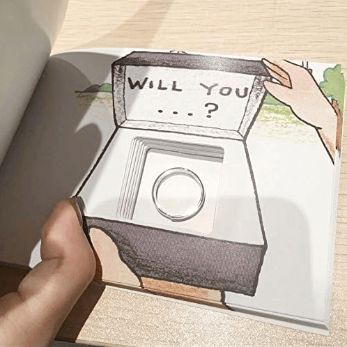 Eternal Love: The Proposal Flip Book - A Unique Marriage Proposal Gift