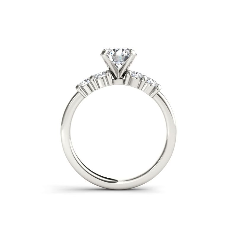 14k Moissanite Engagement Rings: Custom Crafted Elegance