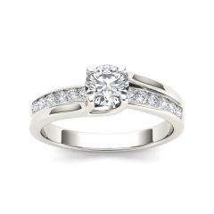 Custom Women's 14K Gold Ring | Personalized Elegance
