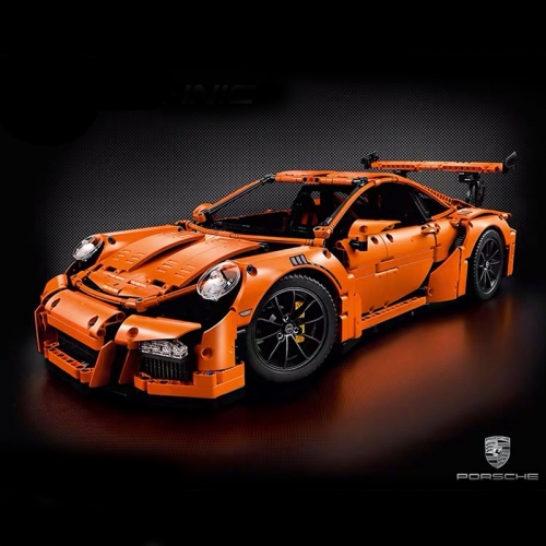 20001 A19050 High-Tech Series Super car Racing Car 911 GT3 RS Orange Building Blocks 2758PCS Bricks Toys 42056 Ship From China