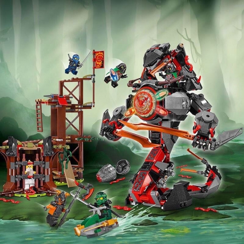 Bela 10583 Ninja Series Dawn Of Iron Doom Figure Building Blocks Assemble Toys 734pcs Bricks 70626 Ship From China