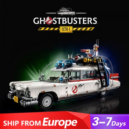 60103 Expert Series GHOSTBUSTERS ECTO-1 Building Blocks 2868pcs Bricks Compatible with 10274 Toys Gift Ship to Europe 3-7 Days