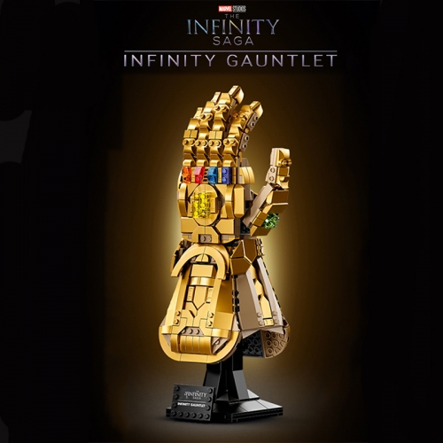 2011 Marvel Avenger Infinity Gauntlet Thanos Building Blocks 590Pcs Bricks 76191 Toys Ship From China