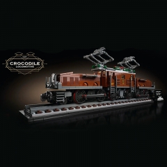 40010 1 Expert Series Crocodile Locomotive Train Building Blocks 1271pcs Bricks 10277 Ship From China