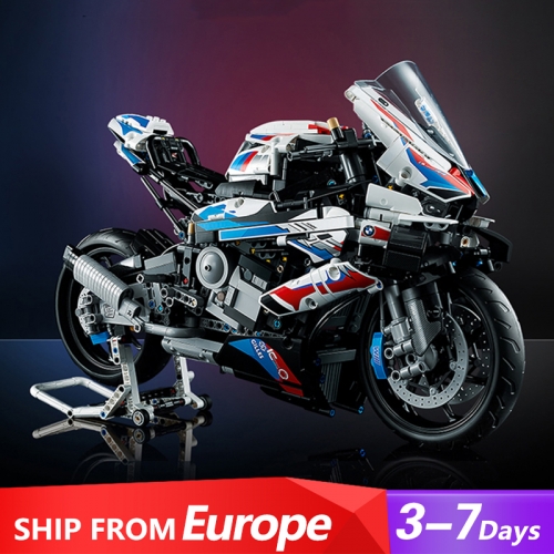 KING 6688 BMW M 1000 RR Technic Building Blcok 1920pcs Bricks Toys 42130 Ship From Europe 3-7 Days Delivery