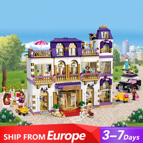 LionKing 180076 Girls Friends Heartlake Grand Hotel Building Block Brick Toys 41101 Ship From Europe 3-7 Days Delivery