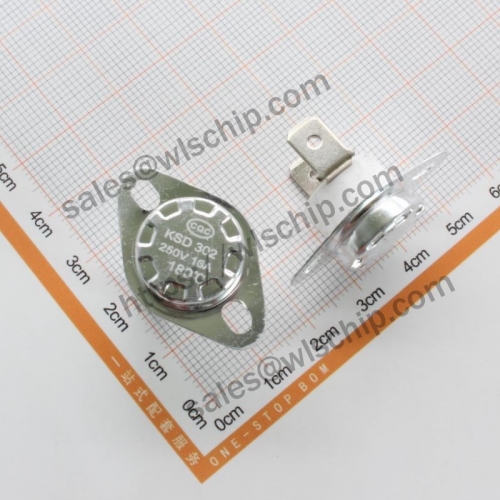 16A Normally Closed 150° Ceramic Temperature Control Switch KSD302