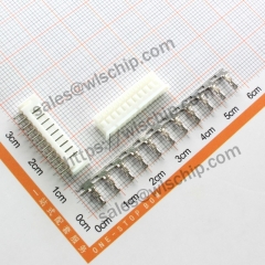 PH2.0 terminal block plug-in connector pitch 2.0mm plug + straight pin socket + terminal 10pin