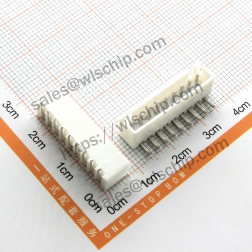 XH2.54 connector terminal block pitch 2.54mm 9Pin looper seat 90 degrees