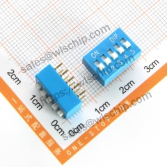 5Pin blue pitch 2.54mm address switch Toggle Switch