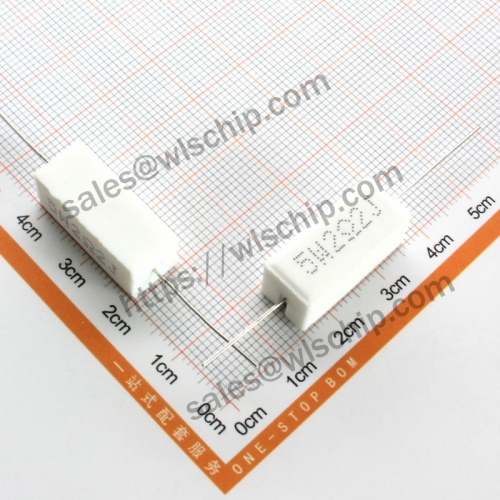 Cement resistor SQP 5W 2.2R 5%