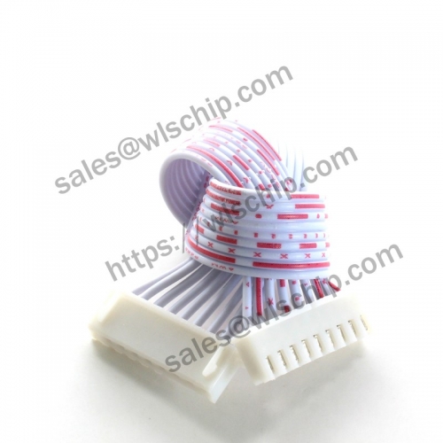 XH2.54 red and white cable connection cable length 20cm double head 9Pin