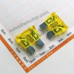 Fuse insert small 5A yellow car fuse