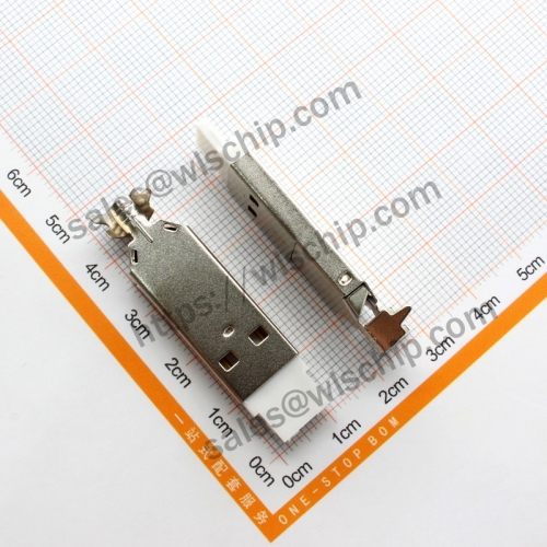 USB Connector Solder Wire Straight Three-Piece Male High Quality