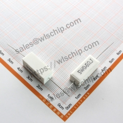 Cement resistor SQP 5W 0.5R 5%