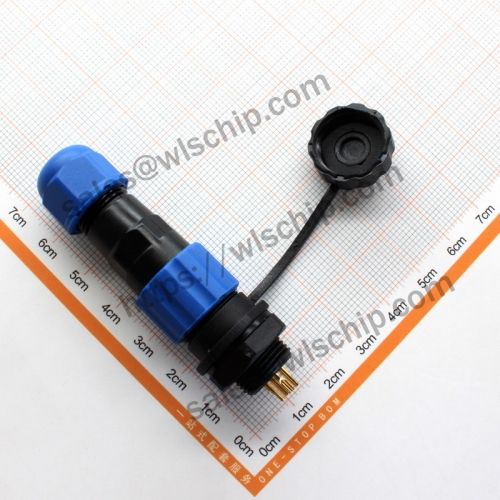 SP13 4Pin socket + plug waterproof aviation plug connector high quality