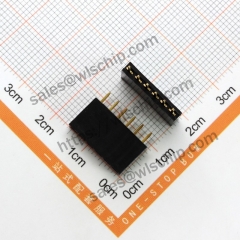 Single Row Female Pin Header Socket Female Pitch 2.54mm 1x6pin