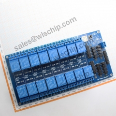 Relay module 16CH 5V with optocoupler protection Relay MCU expansion board