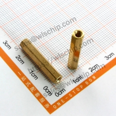 Hexagonal copper post double pass M3 * 25 high quality