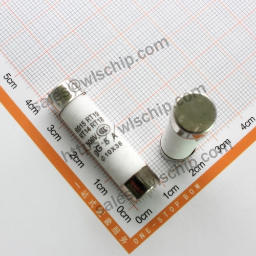 R015 fuse 10 * 38cm 500V 5A fuse fuse