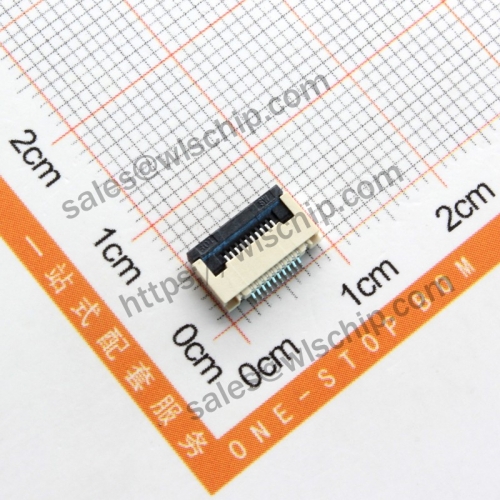 FFC/FPC Flat Cable Socket 0.5mm Connector 10Pin Flip-down Type
