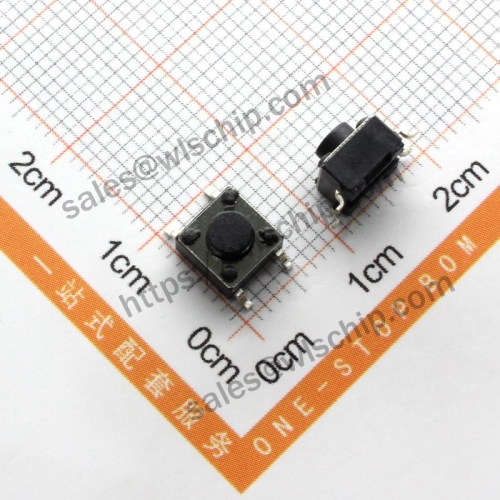 6x6x5mm copper feet high temperature resistant SMD touch miniature key switch