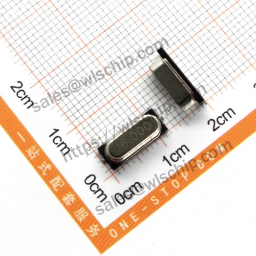 Passive crystal patch 49SMD 16MHZ 16M 2-pin quartz crystal