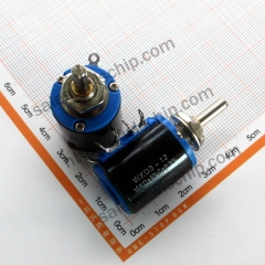 Precision multiturn potentiometer 10K 5 turns WXD-12-2W (knob purchased separately)