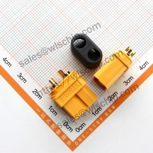 Connector Plug Model T-type connector XT60H Male + Female with protective sleeve High quality