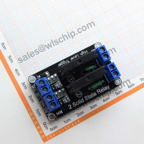 2 5V high-level solid state relay module with fuse
