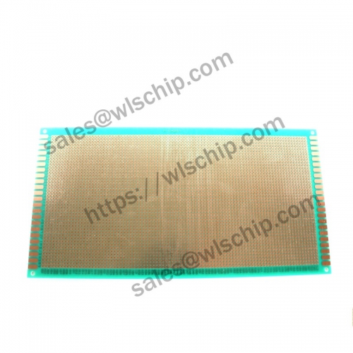 Green oil board single side 13 * 25CM green PCB board