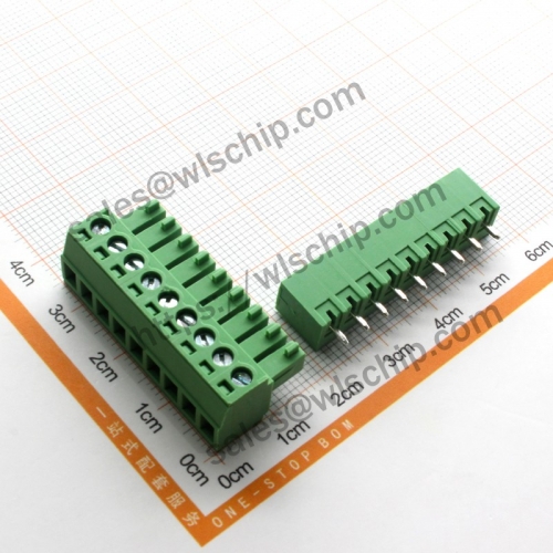 KF2EDG terminal block plug-in connector pitch 3.81mm 9Pin straight pin + socket
