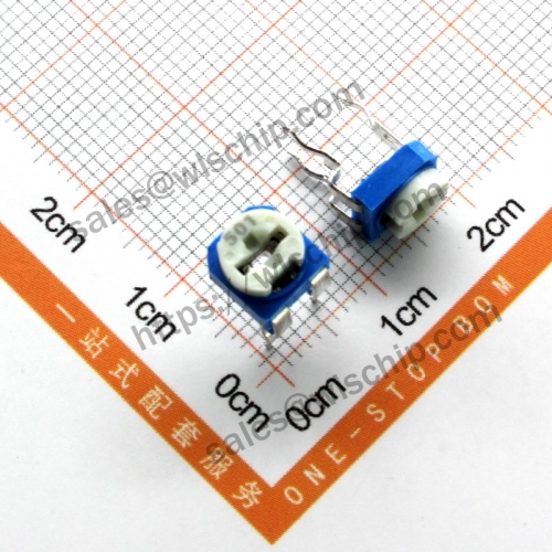 Horizontal adjustable resistance blue and white 500 ohm 501 high quality