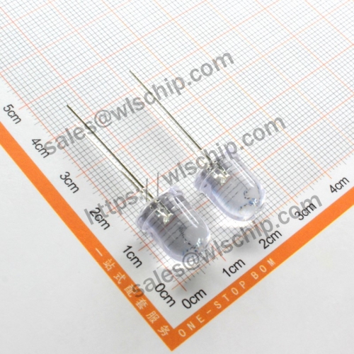 Light-emitting diode DIP LDE F10mm highlight white green green