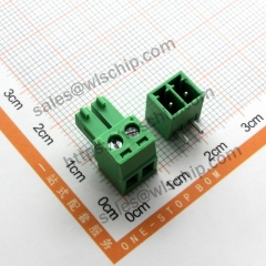 KF2EDG terminal block plug-in connector pitch 3.81mm 2Pin bent leg + socket