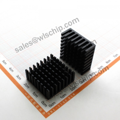 Radiator Aluminum heat sink 25 * 25 * 10mm